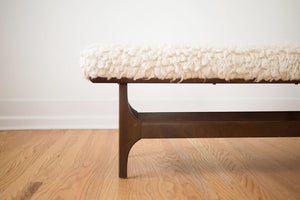 MCM Natural Wool Bench 01