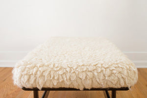 MCM Natural Wool Bench 01