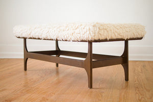 MCM Natural Wool Bench 01