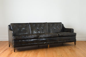 Drexel MCM Leather Sofa