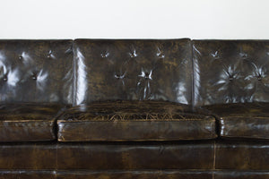 Drexel MCM Leather Sofa