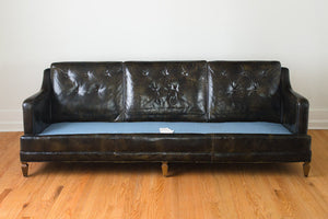 Drexel MCM Leather Sofa