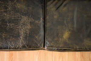 Drexel MCM Leather Sofa