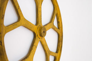 Yellow Wagon Wheel