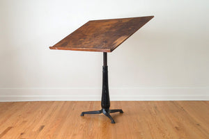 Cast Iron Draftsman's Table