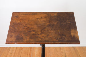 Cast Iron Draftsman's Table