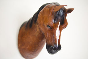 Leather Horse Mount