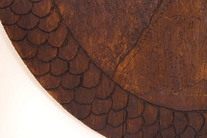 1904 Hand Carved Portrait