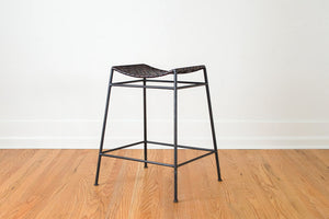 Swift & Monell Leather Stool