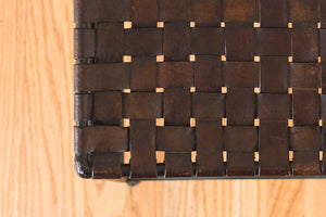 Swift & Monell Leather Stool