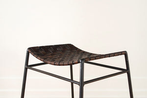 Swift & Monell Leather Stool