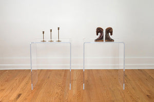 MCM Lucite Side Tables