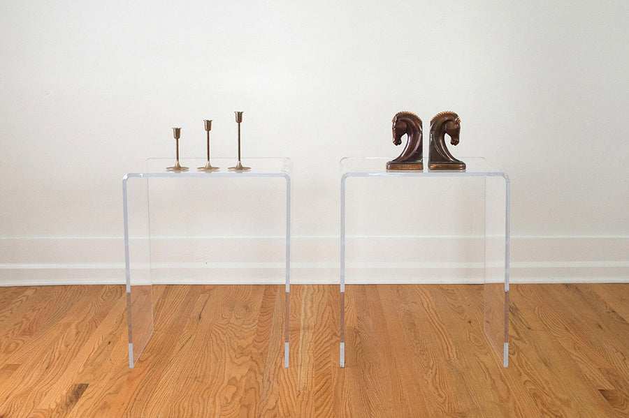 MCM Lucite Side Tables