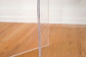 MCM Lucite Side Tables