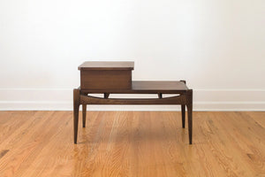 MCM Bassett Step Side Table