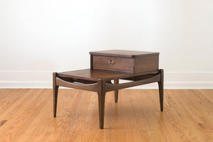 MCM Bassett Step Side Table