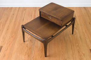 MCM Bassett Step Side Table