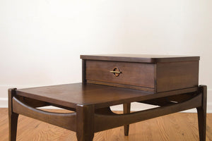 MCM Bassett Step Side Table