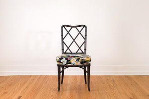 Chinoiserie Barkcloth Chairs
