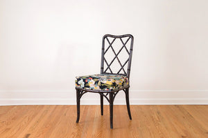 Chinoiserie Barkcloth Chairs
