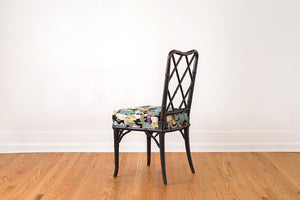 Chinoiserie Barkcloth Chairs