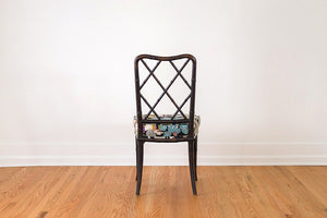 Chinoiserie Barkcloth Chairs
