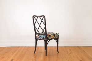 Chinoiserie Barkcloth Chairs