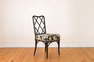 Chinoiserie Barkcloth Chairs