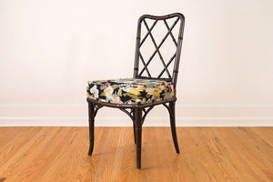 Chinoiserie Barkcloth Chairs