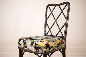 Chinoiserie Barkcloth Chairs