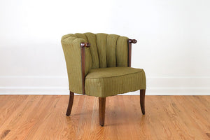 Channel Back Parlor Chair