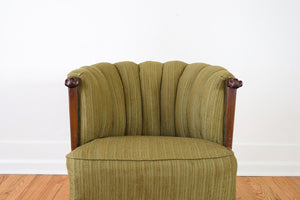 Channel Back Parlor Chair