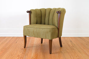 Channel Back Parlor Chair