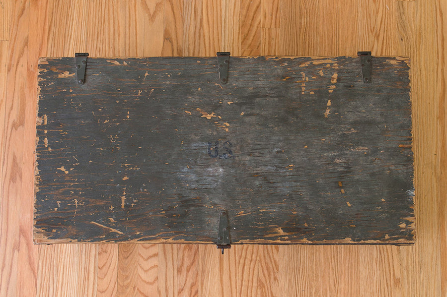 Vintage US Military Trunk