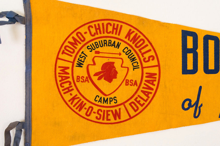 BSA Pennant Camp Flag