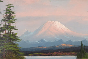 1920's Mt Rainier Painting