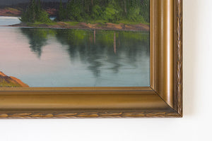 1920's Mt Rainier Painting