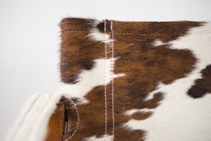 Cowhide Campaign Chair
