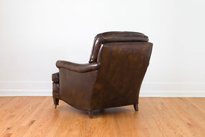 Tufted Leather Club Chair