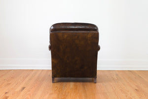 Tufted Leather Club Chair