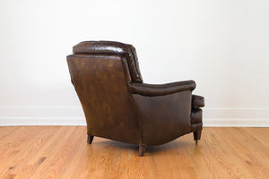 Tufted Leather Club Chair