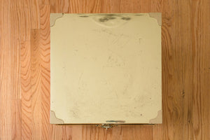 Gold Trunk Side Table