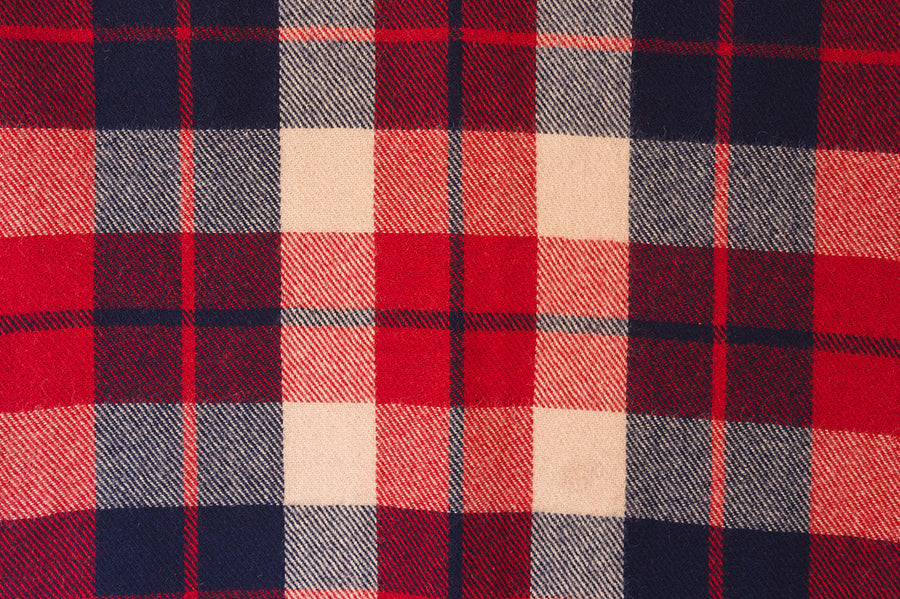 Plaid Stadium Blanket