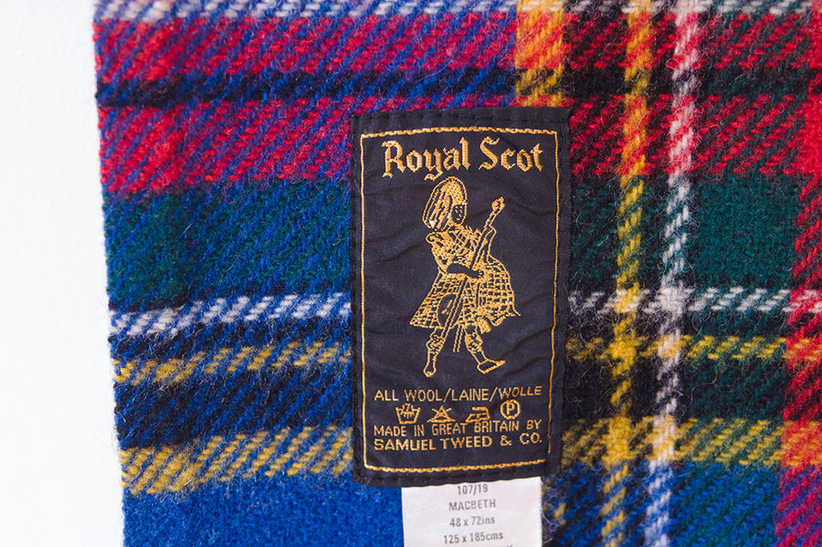 Plaid Stadium Blanket