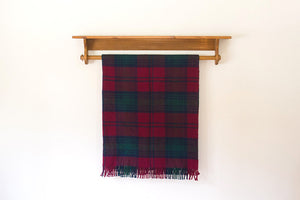 Scottish Tartan Wool Blanket