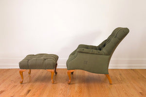 Military Tent Leopold Chair