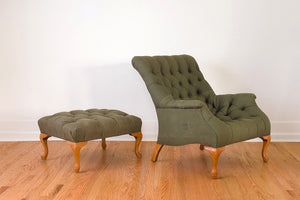 Military Tent Leopold Chair