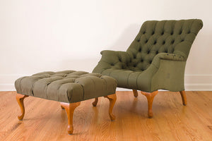 Military Tent Leopold Chair