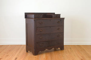 Antique Clamshell Dresser