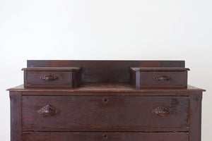 Antique Clamshell Dresser